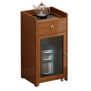 移动带轮沙发推车边几茶吧机烧水壶一体边柜公司办公室茶几饮水机