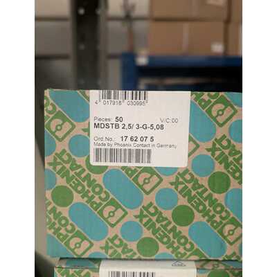 菲尼克斯连接器MDSTB 2.53-G-5.08 印刷电路板插座 工业接线端子