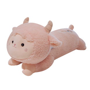 小羊抱抱枕女生睡觉专用大号公仔玩偶床上毛绒玩具孩布娃娃抱着睡
