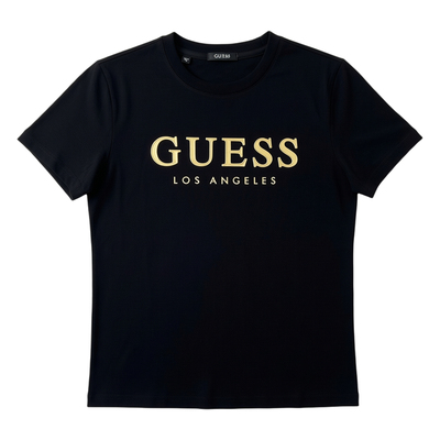 短袖休闲薄款烫金纯棉情侣剪标