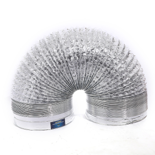 抽油烟机排烟管300大口径250/350/400/500铝箔排气管伸缩管道配件