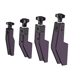 输送配件塑料护栏支架大型中型小型特小超增强尼龙流水线固定配件