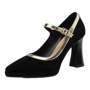 星期六玛丽珍女鞋2026秋时尚百搭法式单鞋配裙子高跟鞋粗跟通勤女