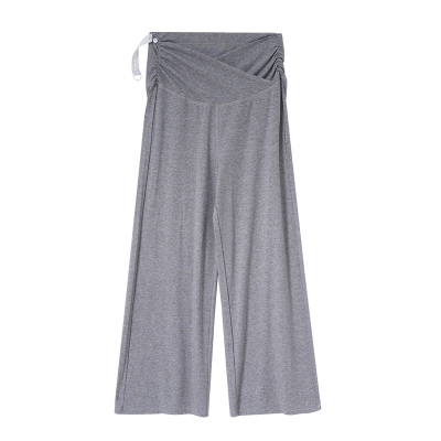 MASANON孕妇天丝阔腿裤春款