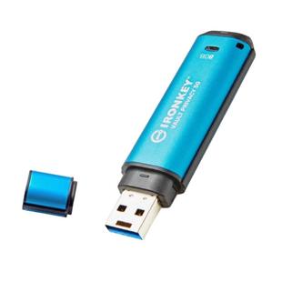 金士顿DTIKVP50 16g 加密企业高速学生U盘256位硬件加密U盘USB3.2