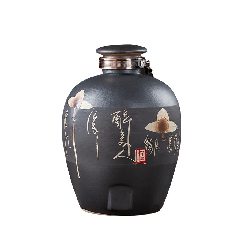 景德镇陶瓷泡酒坛子5斤10斤2家用酒壶