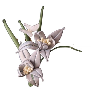 胸针高端精致时尚手工缠花国风胸花开衫毛衣秋冬别针装饰旗袍配饰