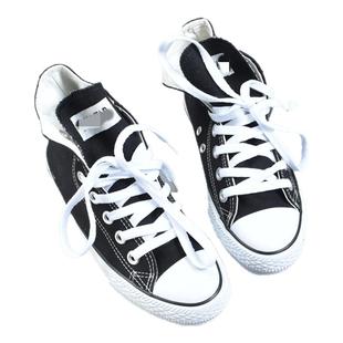 潮牌经典常青款男女学生范高帮帆布鞋子34L81914四季百搭休闲板鞋