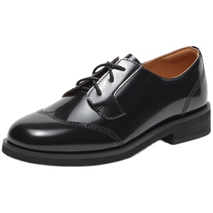 Bata春新时尚英伦风牛津小皮鞋A2682AM4