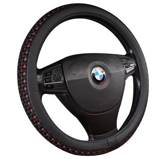 汽车方向盘套夏季冰丝防滑吸汗透气男女可爱四季通用型汽车把套子