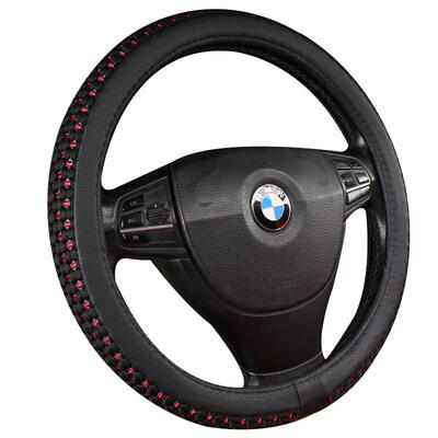 汽车方向盘套冰丝可爱夏季