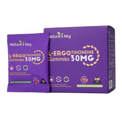 美国natureskey麦角硫因软糖专利口服美容驻颜奢养30mg官方旗舰店
