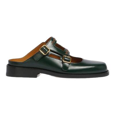 【24期免息】MARNI 2026早春新品女士BAMBI刺绣乐福鞋