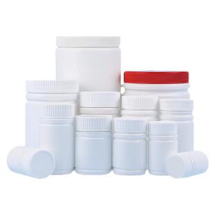 包邮20 30克50 60 70g80 100ml毫升固体竹节大口塑料瓶压旋盖分装