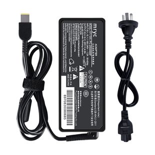 米瑞思(mryc)联想笔记本充电器Thinkpad 20V3.25A 65W方口通用E560 T460s X240 X260 E470电脑电源适配器线