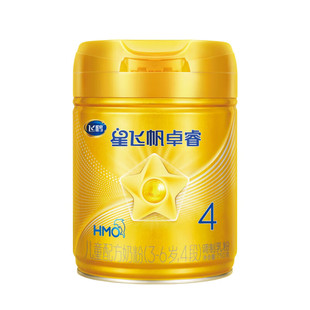 飞鹤星飞帆卓睿4段奶粉旗舰店儿童成长学生四段3-6岁750g官方正品