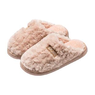 朴西寻觅棉拖鞋女款冬季2024室内家居情侣加绒保暖不掉毛棉拖秋冬