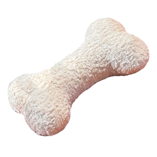 狗狗骨头抱枕毛绒玩具沙发靠枕睡觉夹腿长条枕头床头靠垫汽车挂件