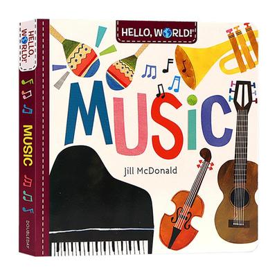 你好世界系列音乐英文原版绘本