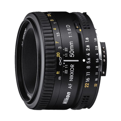 自营尼康单反镜头50F1.8D