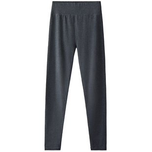 红豆绒棉花糖H2女秋裤薄款色纺磨毛A类打底裤单件衬裤保暖裤线裤