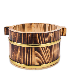 木桶饭小木桶木桶盖浇饭小木桶餐具寿司盆小龙虾盆盛菜盘量多从优