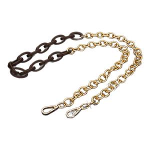 KI  法式复古腋下包链条亚克力树脂单肩手提包带包包装饰宝藏配件