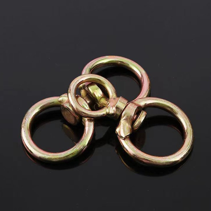 万向起重环批发宠物用旋转环加厚转环登山扣蓬布圆圈小圈圈吊环