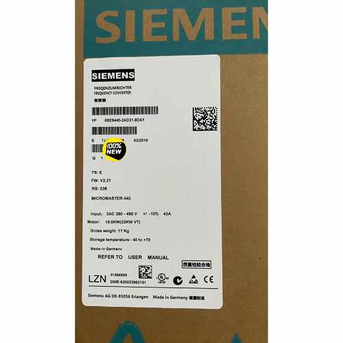 【维修议价】6SE64402AD318DA1MM440变频器议价199