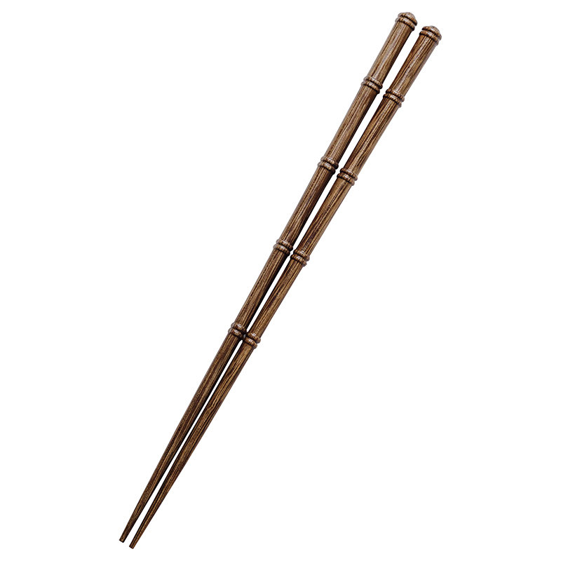 {竹取物语}日式刺身尖头筷子/鸡翅木筷子/日式竹节竹艺浮雕筷箸