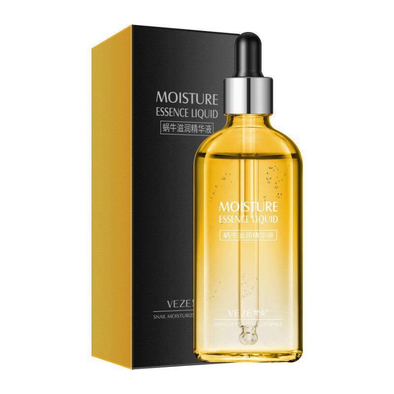 100ml 梵贞正品蜗牛原液补水保湿紧致淡化细纹女玻尿酸面部精华液