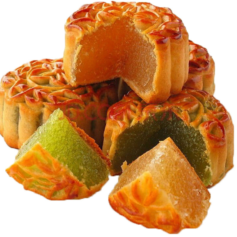 迷你中秋小月饼散装多口味水果味凤梨草莓水蜜桃莲蓉蛋黄糕点点心