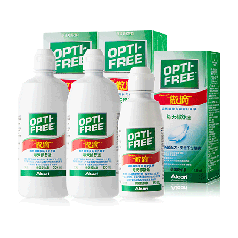 爱尔康软镜护理液830ml