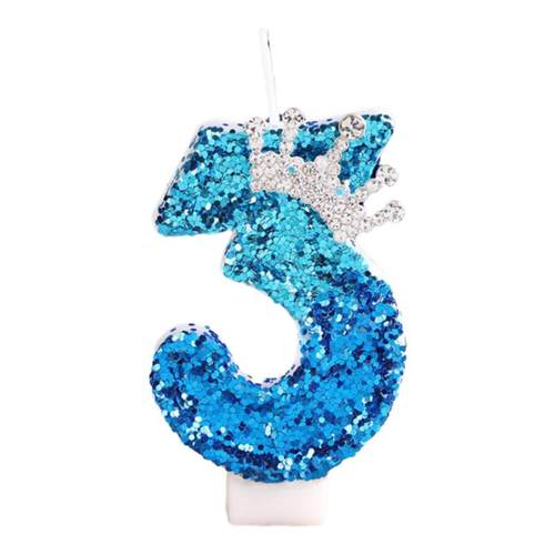 皇冠蜡烛蛋糕装饰韩国ins可爱卡通皇冠生日数字蜡烛儿童派对装扮