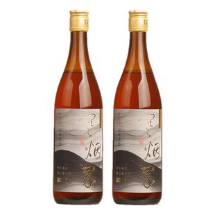 绍兴黄酒 来得及寒烟翠2016年冬酿花雕酒无焦糖色本酒640mlx2瓶