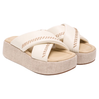 lostinecho厚底增高沙发拖女