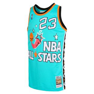 迈克尔全明星95-96赛季NBA官方MN复刻23号球衣AU球员版（礼盒装）
