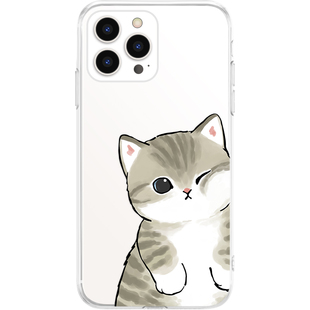 猫饭 猫咪贴贴情侣苹果17手机壳iPhone16promax适用13透明15小米14华为mate60全包mofusand可爱pura70防摔12