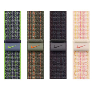 适用苹果手表applewatch10/11表带iWatch9尼龙nike回环Ultra表带