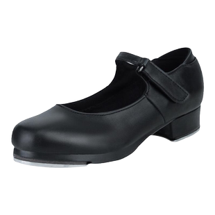 儿童踢踏舞鞋女童女孩黑色女软底仿皮真皮牛皮女生少儿踢他舞蹈鞋