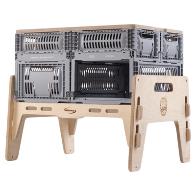 vibespace可折叠收纳筐置物架