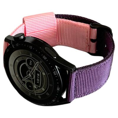 尼龙拼色新款适用iwatch表带