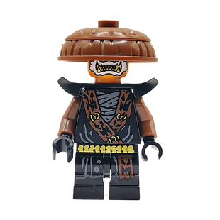 幻影忍者龙之崛起大电影封禁五人组短腿罗克斯库尔诺克特积木人仔