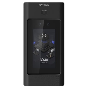 海康威视4G人脸考勤门禁一体机电磁锁门禁系统套装手机app远程开门门禁主机安装包玻璃铝合金小区铁门玻璃门