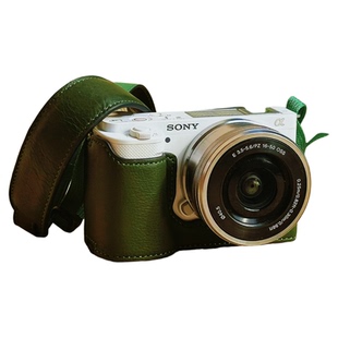 索尼A7C2保护套A7CR真皮皮套A7M54 A7R5 ZVE10二代肩带相机包配件