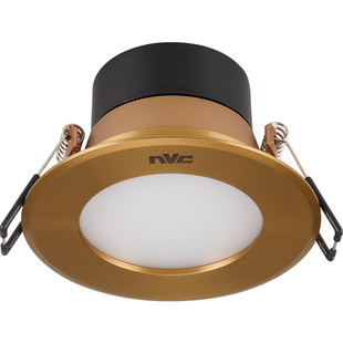 nVc雷士LED筒灯三段调光调色温NLED91525 9153 91535 钛古铜