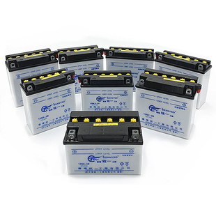 摩托车水电瓶12V通用12V9A三轮车 跨骑125助力踏板车统一蓄电池