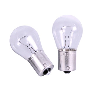 飞利浦汽车12V刹车灯泡12498单丝平角脚货车24V单尾P21W后尾灯LED