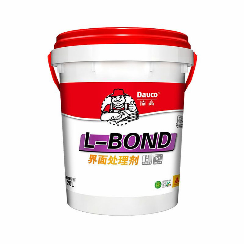 德高界面王墙固地固水泥拉毛混凝土增强剂封闭固沙乳液L-BOND界面