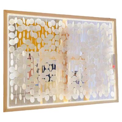 墙面北欧风会唱歌的贝壳装饰画